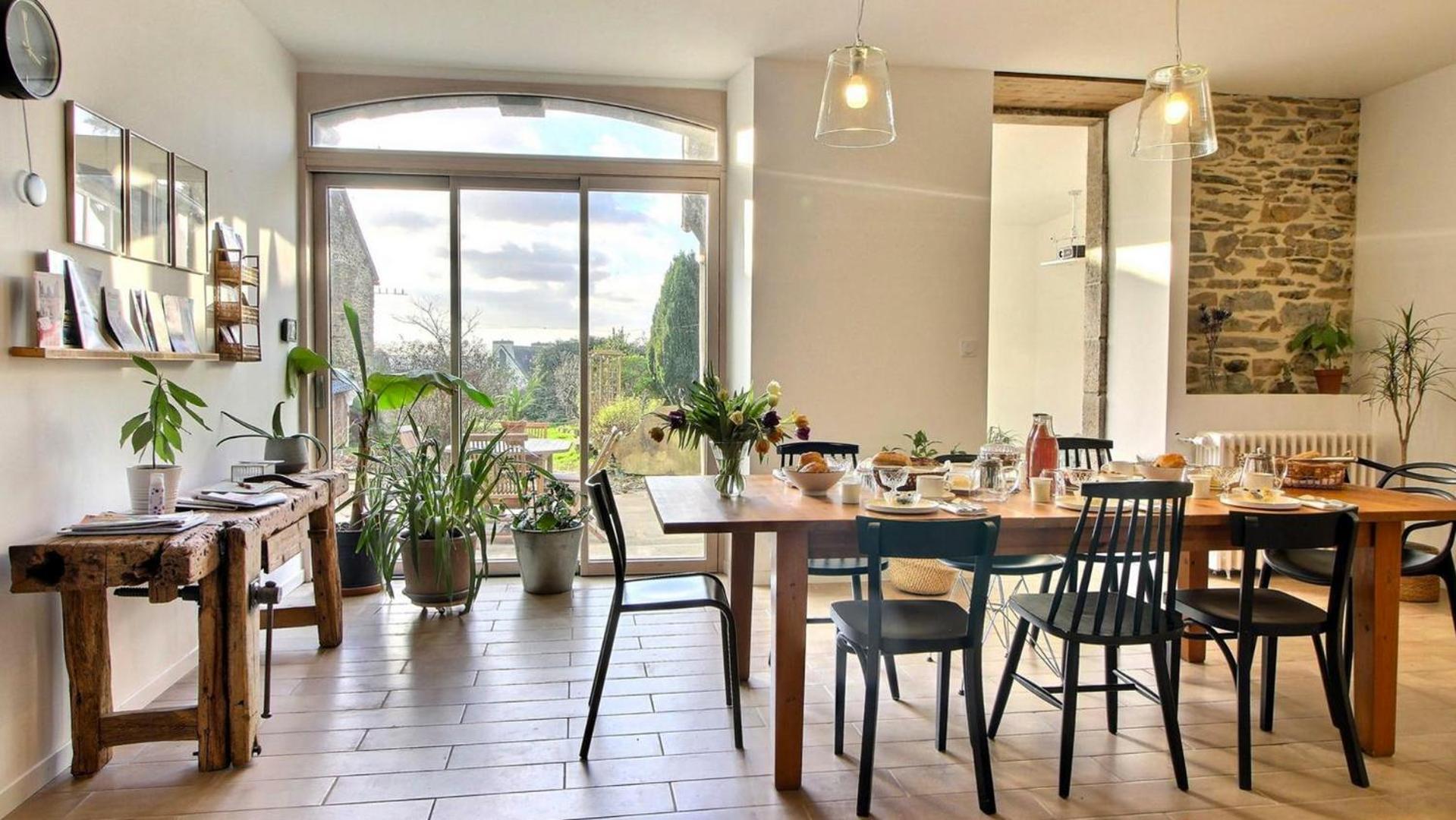 Les Chambres D'Hesperis Pleyben Extérieur photo